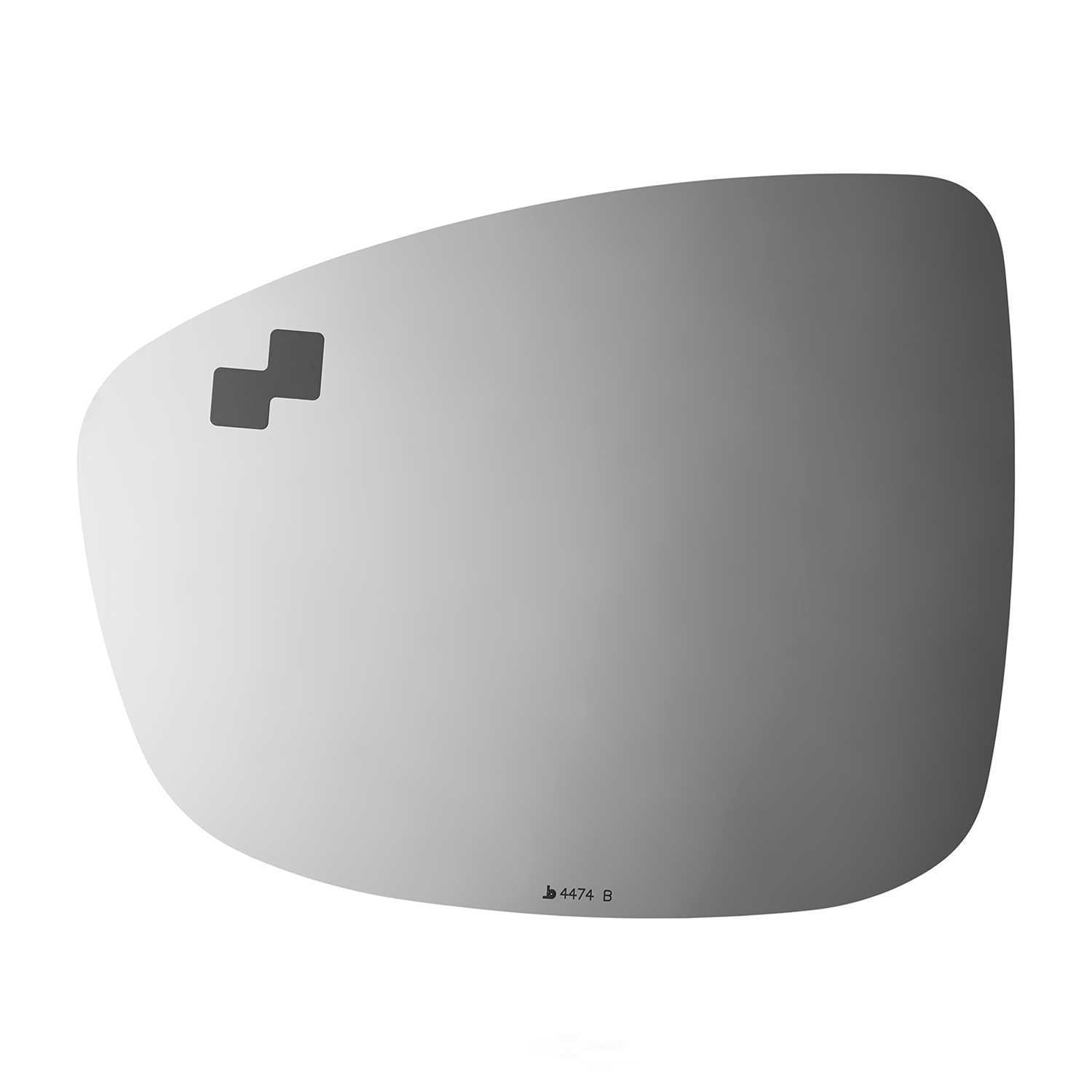 Burco Side View Mirror Replacement Glass - Clear Glass - 4474B
