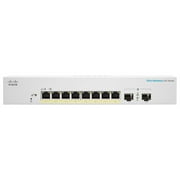 Cisco Business CBS220-8P-E-2G Ethernet Switch, 8 Ports - Manageable - Gigabit Ethernet - 10/100/1000Base-T, 1000Base-X - 2 Layer Supported