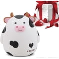 thumbnail image 4 of 26-27 Piggy Bank Cute Cow Piggy Bank Saving Money Box, Enter Only Fun Gifts for Birthday Festival, 4 of 5