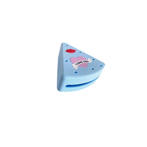 Triangle Makeup Sponge Holder, Protective Container, Cute Washable Soft Portable Makeup Sponge Storage Box, Powder Puff Case for