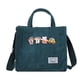 thumbnail image 1 of Bolso de hombro con cremallera de pana para mujer, bolso pequeño de lona de algodón, bolso de mano informal para mujer, bandolera ecológica, bolsos de mensajero Vintage Dengxun unisex, 1 of 2