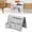 Z-2-Grey, variant on Felt Bedside Caddy with Pocket, Hanging Organizer Bag, Bedside Storage Organizer, Bedside Storage Bag for Rooms, Bedside Storage Caddy with Pocket for Bed Sofa & Dorm Room 1Pcs