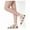 WHITE, variant on DREAM PAIRS Women’s Open Toe Ankle Strap Espadrille Flatform Platform Wedge Sandals