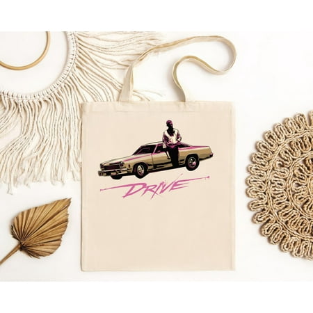 vintage Drive Movie Tote Bag Ryan Gosling Men s Women s All s (yw-193)-TH3689