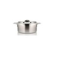 thumbnail image 1 of Bon Chef 60300-2ToneSS Pot en Acier Inoxydable Deux Tons 7.75 Po de Diamètre avec Couvercle et 2 Poignées Rondes, 9oz, 1 of 1