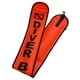 thumbnail image 5 of Boya de señalización de superficie Sunnimix 4 pies Nylon Buceo con escafandra Seguridad naranja, 5 of 8