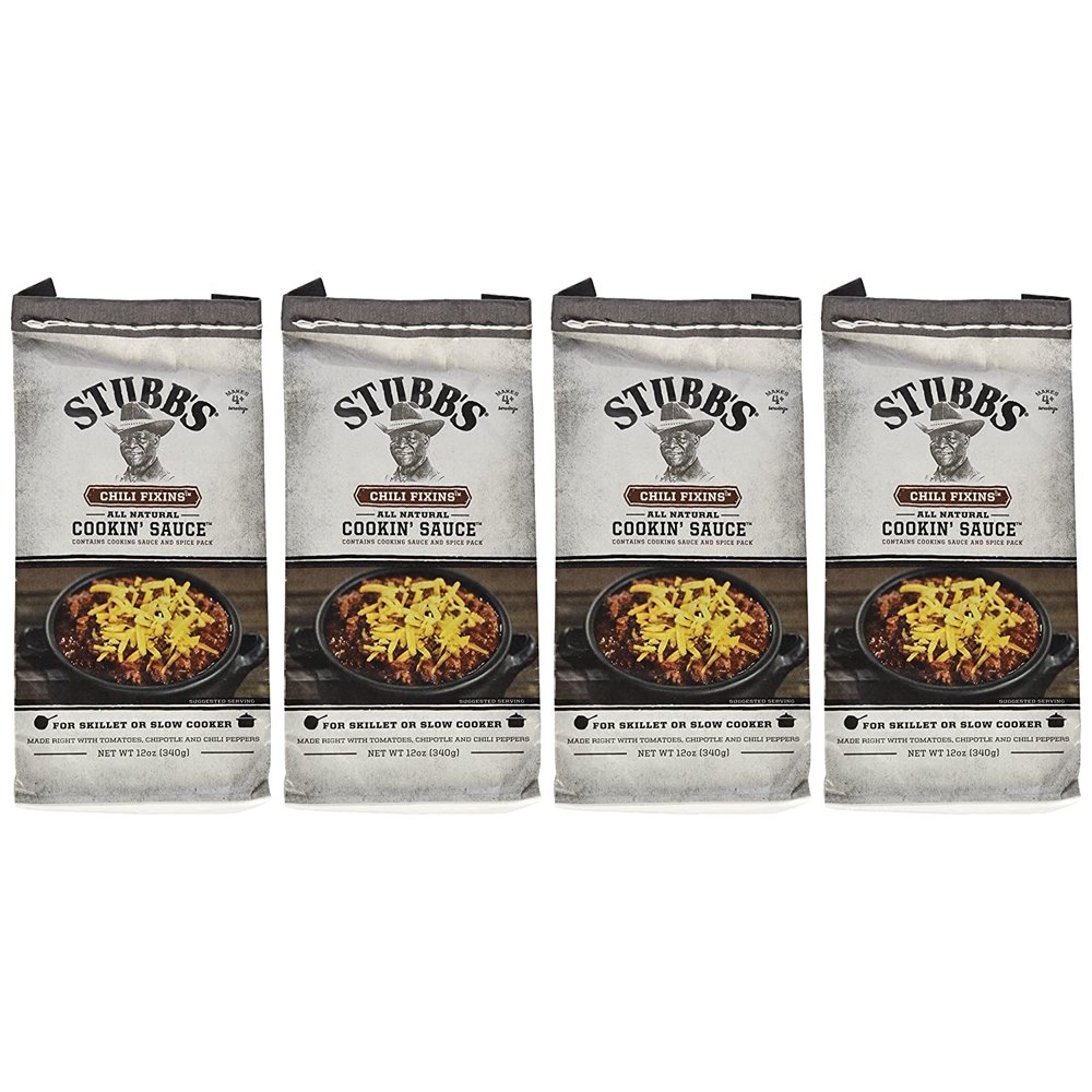 Stubbs Chili Fixins Cookin Sauce, 12 OZ