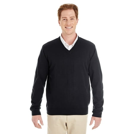 Harriton Men's Pilblocâ„¢ V-Neck Sweater