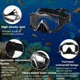 thumbnail image 4 of Máscara de buceo Máscara de esnórquel de natación antivaho Adecuada para adultos Buceo Buceo Nadar Gafas de esnórquel Máscaras, 4 of 5
