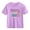 Purple, variant on Piuwrlz Short Shirts Sleeve Kids Girls Graphic T-Shirts Cotton Pullover Black Size 9 Years