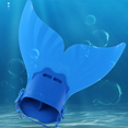 thumbnail image 2 of Silicone Non-Slip Children's Mermaid Training Fins for under 12 Model F-106, 2 of 6
