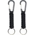 thumbnail image 1 of czcpp-2 Pack Porte-Clés Paracorde Mousqueton Clips Cordon Parachute Crochet Porte-Clés, 1 of 4