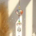 thumbnail image 2 of KY 3pcs Tree of Life Chakra Crystal Suncatcher Windows Hanging Gloden Sun Catchers Decor with Prisms for Car, Feng Shui House Warming Gift for Home, 2 of 7