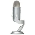 thumbnail image 5 of Blue Microphone Yeti USB Microphone (Silver) with Knox TX-100 Headphones, Boom Arm and Pop Filter, 5 of 13