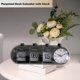 thumbnail image 2 of Digital Auto Flip Down Page Clock for Home Desk or Office Decor Study Workplace Urban Professional Various Environments White, 2 of 4