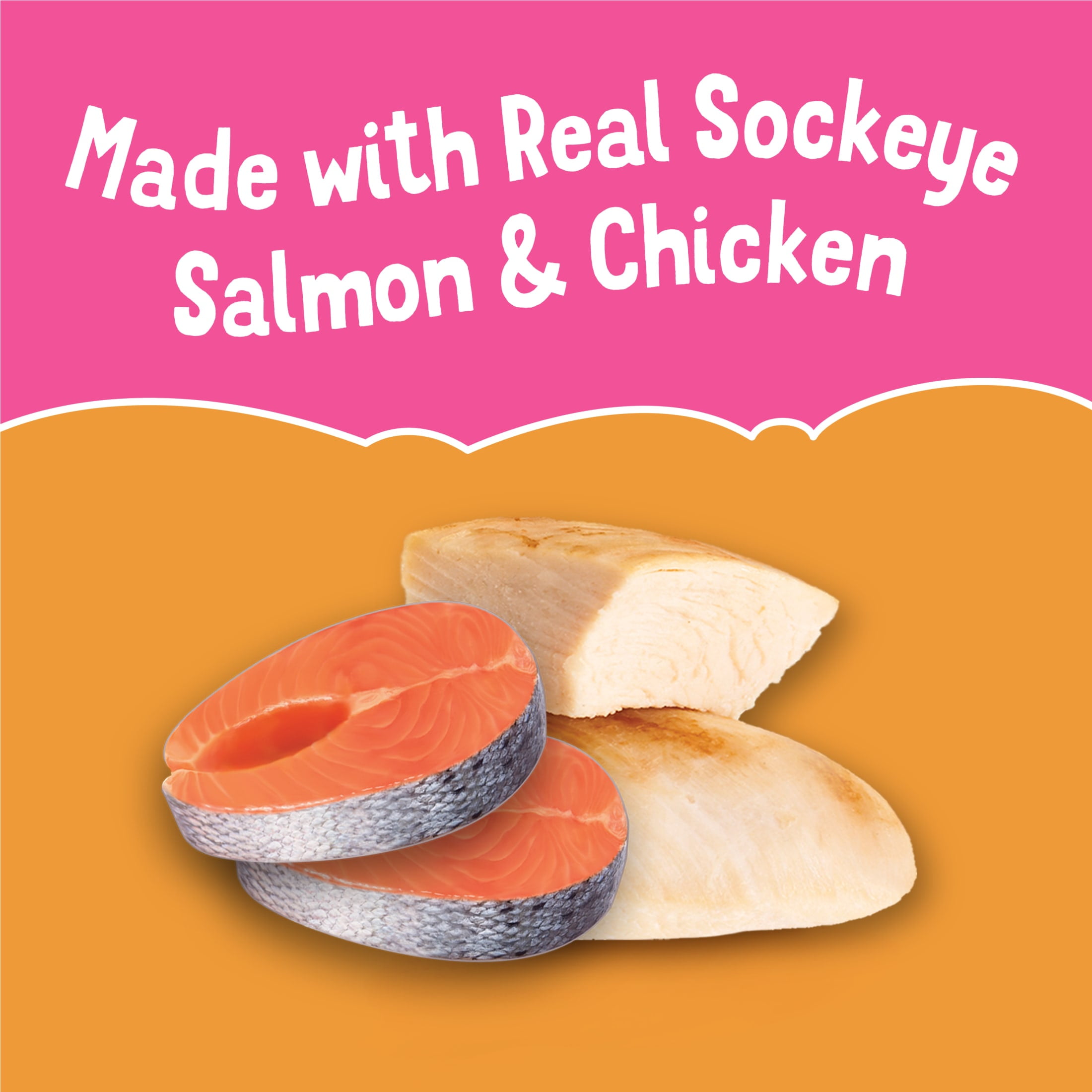 Purina Friskies Grain Free Lickable Cat Food Toppers Lil’ Soups With Sockeye Salmon in Chicken Broth, 1.2 oz Cups