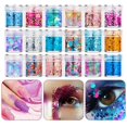 thumbnail image 1 of Glitter Powder Flash Powder Sequins Nail Art Makeup Glitter Shimmer Nail Power Decoration, 1 of 9