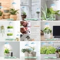 thumbnail image 4 of GrowLED Umbrella Plant Grow Light, Height Adjustable, 8/12/16H Automatic Timer, 10-Levels Brightness, 3 Lighting Modes, Blue, 4 of 8