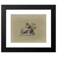thumbnail image 2 of Pierre-Paul Prud'hon 18x15 Black Modern Framed Museum Art Print Titled - Study for a Letter Head from the Lower Seine Department (1800), 2 of 5
