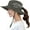 Army Green, variant on Women's Ponytail Sun Hat UV Protection Foldable Mesh Wide Brim Beach Fishing Hat Army Green