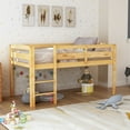 thumbnail image 3 of Solid Construction Storage Bed Loft Bed,Twin Size Natural, 3 of 5