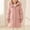 Pink, variant on OGLCCG Teen Girls Long Puffer Coat with Faux Fur Hood, Zip‑Up Warm Winter Outerwear Outdoor Padded Jacket for Girls(Green,7-8 Years)