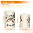 thumbnail image 6 of Yayeee Flameless Candles with Remote Flickering Battery Operated Multi Color Changing, Christmas Light, 6 of 7