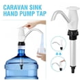 thumbnail image 1 of Aluminium Alloy Hand Water Pump Telescopic Outside Manual Replacement Outdoor Leakproof RV Trailer Kitchen Portable Toilet Faucet Black, 1 of 9