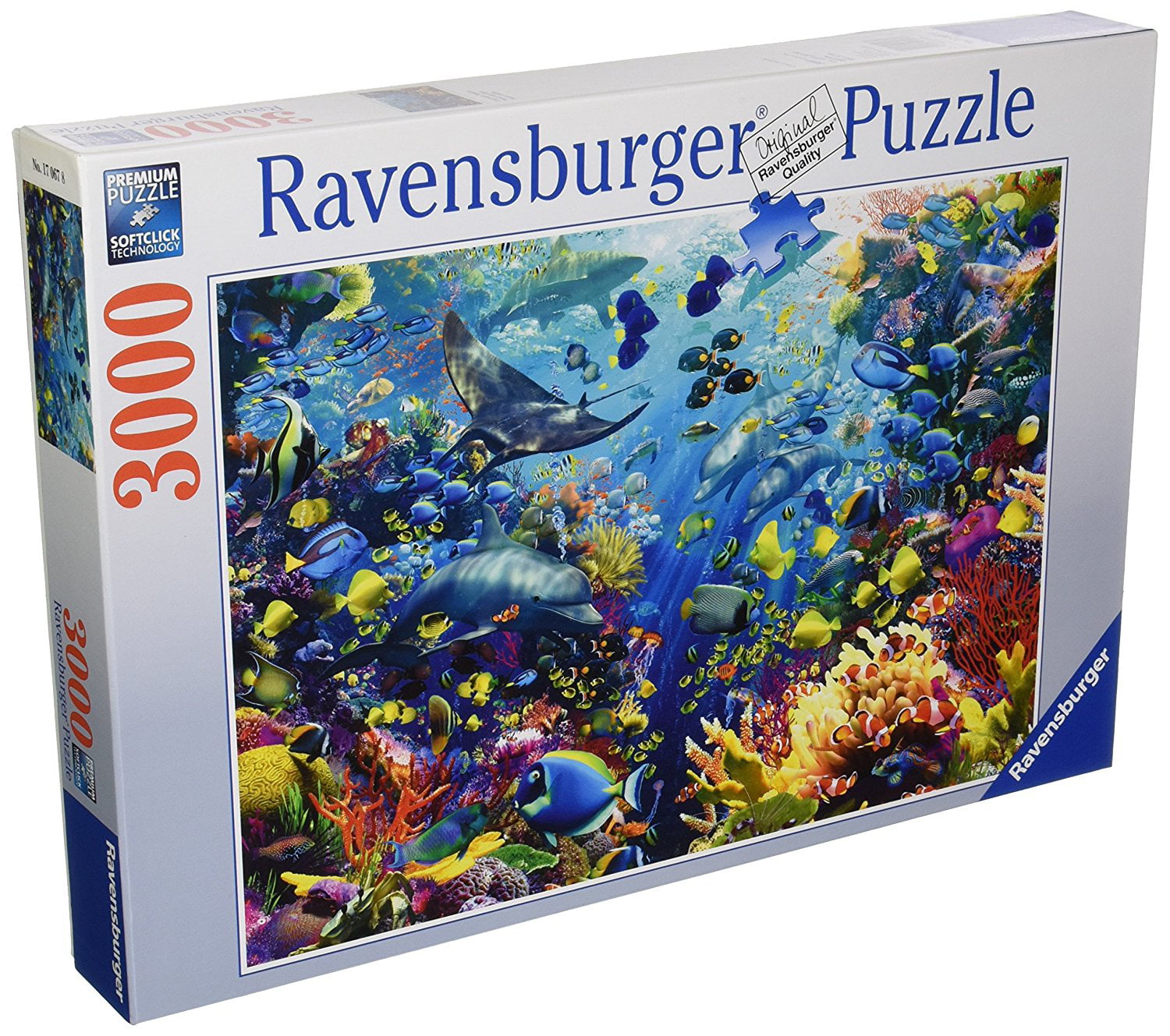 bias Ancient times Polishing Underwater Paradise - 3000 Piece Jigsaw Puzzle - Ravensburger - Walmart.com