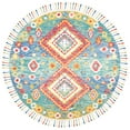 thumbnail image 6 of SAFAVIEH Aspen Linnette Geometric Wool Runner Rug, Green/Red, 2'3" x 7', 6 of 10