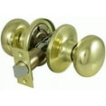 thumbnail image 2 of ProSource T3730V-PS Passage Knob, Metal, Polished Brass, 2-3/8 to 2-3/4 in Backset, 1-3/8 to 1-3/4 in Thick Door, 2 of 2