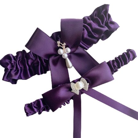 

Wedding Bridal Garter Belt High Flexibility Belt Set Suitable For Home Outdoor Gift H