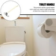 thumbnail image 2 of Miangastore 1Pc Toilet Flush Tank Lever Handle Side Mount Toilet Flush Lever Handle, 2 of 8