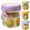 Blue, variant on Overnight Oats Glass Container, with Portable Hanging Loop, Wide Mouth Leakproof Food Storage Jar, for Snacks Nuts Yogurt Meal Replacement