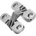 thumbnail image 5 of Bisagras Invisibles MACHAO de Acero Inoxidable 1-3/4' 180 Grados para Puerta de Armario de Cocina 4 Uds., 5 of 5
