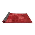 thumbnail image 2 of Ahgly Company Indoor Rectangle Patchwork Red Transitional Area Rugs, 8' x 10', 2 of 4