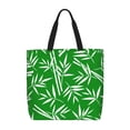 thumbnail image 1 of Balery Bamboo Bolsa de Mano para Mujeres con Cremallera, Bolsa de Gimnasio con Compartimentos, Bolsa para Laptop, Bolsa para Trabajo, 1 of 7