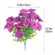 thumbnail image 3 of Flores artificiales realistas, tallos falsos, flores decorativas de seda, estilo de gloria de la mañana, decoración de mesa de boda de oficina en casa de bajo mantenimiento, 3 of 5