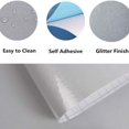 thumbnail image 2 of Tanone Papel De Contacto Para Encimeras, Color Gris, Con Purpurina, Engrosado, Papel Pintado Para Despegar Y Pegar, Impermeable, Autoadhesivo, Película De Vinilo Extraíble, Papel De Pared Para Gabinet, 2 of 5