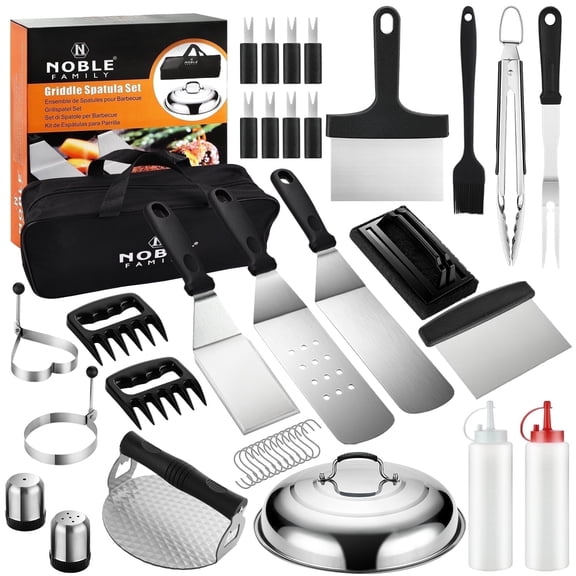 38PCS Griddle Accessories Kit - Perfect Gift Set for Valentine's Day Blackstone and Outdoor Cooking