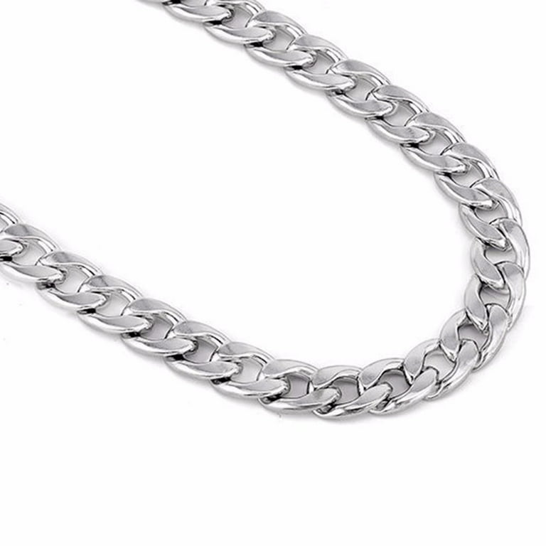 Men's Hip Hop Titanium Steel Cross Charm Necklaces Funky Padlock Pendant  Clavicle Chain Necklaces - Temu