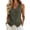 Army Green, variant on Tank Tops For Women V-Neck Vest Top with Pockets Lightweight Pullover Casual Summer Tank Top Black XXL