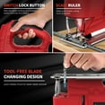 Jig Saw, 6.5Amp Corded Electric Jig Saw with 6 Variable Speeds, Up to