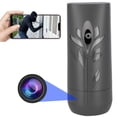 thumbnail image 1 of Mini Camara Espia Wifi Oculta En Aromatizante Difusor aroma Wi-Fi video en tiempo real app celular Fullhd 1080P seguridad vigilancia recargable detector de movimiento de Gogo Electronics Color Negro, 1 of 7