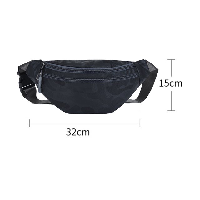 Riñonera Bolsa de hombro para teléfono móvil informal bolsa de pecho para viajes senderismo correr deportes Sywqhk Para Estrenar
