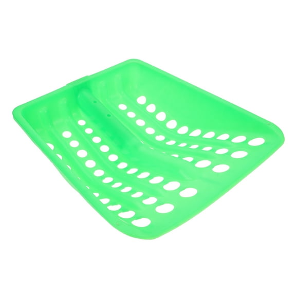 TAILTOSS Pelle Tamis Pelle à Neige Verte en Plastique Lot de 1 pour le Déneigement