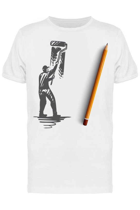 Painting Walls T-Shirt Men -Image by Shutterstock, Male XX-Large