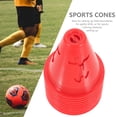 thumbnail image 2 of Yellow PE Cones for Sports Training and Pcs Windproof and Stable Cones, 2 of 6