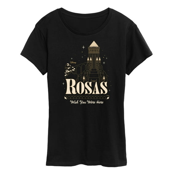 Disney Wish - Rosas Wish You Were Here - Women's Short Sleeve Graphic T-Shirt