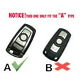 thumbnail image 7 of DON'T TOUCH MY KEY  Carbon Fiber Car Remote Key Fob Case Cover Holder Keyless for BMW Keychain, 7 of 7